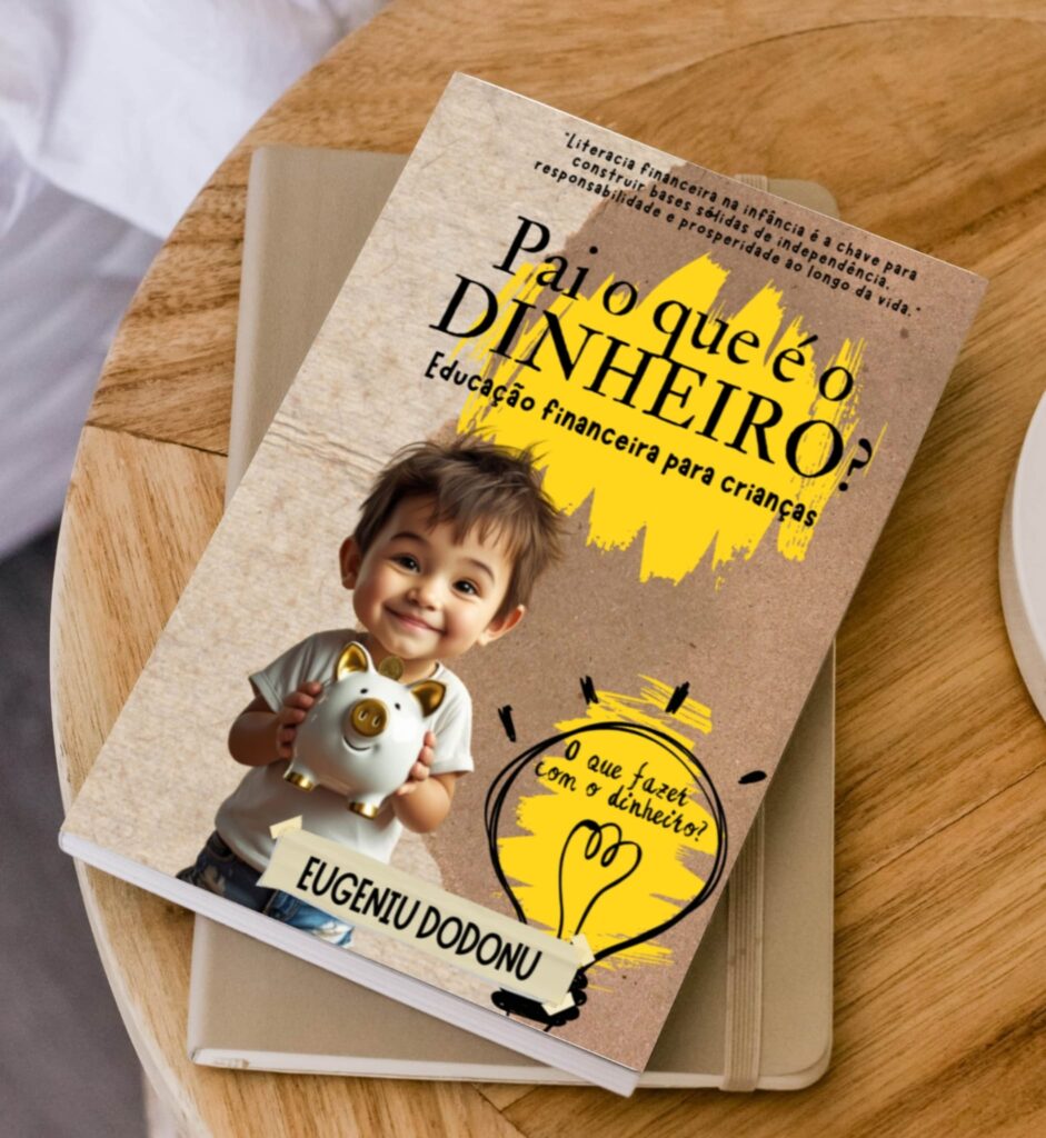 Capa do livro "Pai, o que é o Dinheiro?" de Eugeniu Dodonu