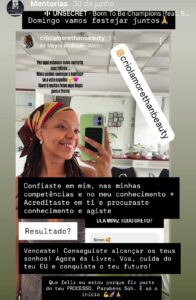 Testemunho de uma cliente que alcançou os seus sonhos