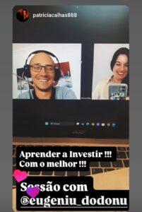 Testemunho de Patrícia Calhas: sessão Aprender a Investir